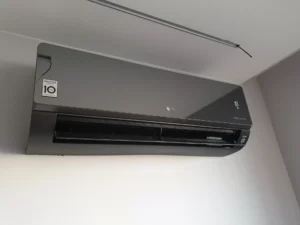Klimatyzacja LG zamontowana w domu pod Warszawą